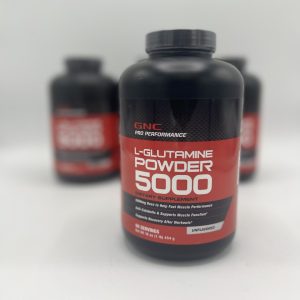 پودر ال گلوتامین 5000 جی ان سی GNC L-Glutamine 5000