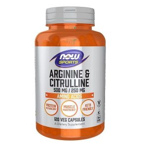 آرژنین و سیترولین ناو NOW Arginine and Citrulline