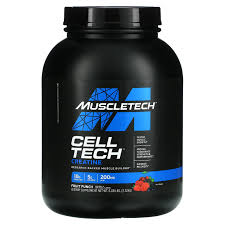 کراتین ترکیبی سل تک 2.7 کیلویی ا MuscleTech Cell-Tech Creatine Powder 2720g USA ()